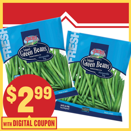 Image of Offer Save $ 1 on ONE (1) Pero Snipped Green Beans.