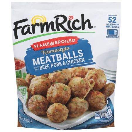 Image of Offer Save $1 When You Purchase ONE (1) Farm Rich Meatballs 26oz.