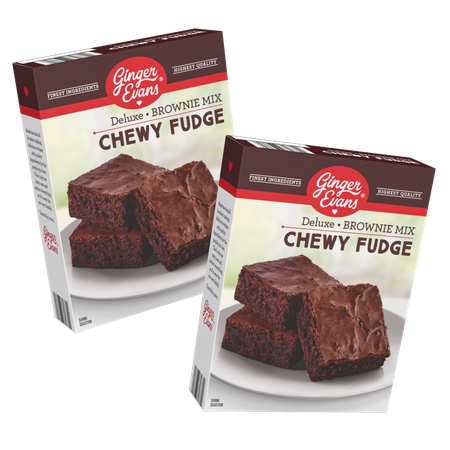 Ginger Evans Deluxe Fudge Brownie Mix 18.3oz coupon