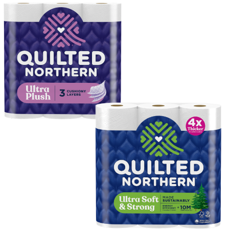 Image of Offer Save $2.00 on any ONE (1) package of Quilted Northern® Bath Tissue, 8 Super Mega or 12 Mega roll or larger