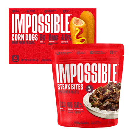 Image of Offer Save $1.00 On Any ONE (1) Impossible Chicken, Corn Dogs or Steak Bites
