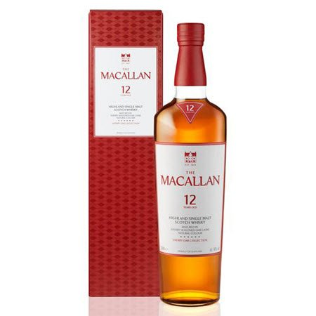 The Macallan 12 Year Highland Single Malt Scotch, 750 ml