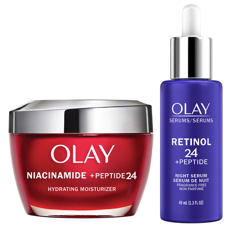 Image of Offer Save $10.00 on TWO Olay Facial Moisturizer, Eye or Serum (excludes Super Collection, Complete, Active Hydrating, Total Effects, Age Defying, and Mini/