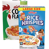 Save $2.00 on two (2) Kellogg's Large Size Cereal Select Varieties (12-17.3 oz.)