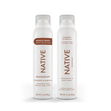 Image of Offer Save $7.00 on TWO Native Deodorant Spray Products (excludes trial/travel size).