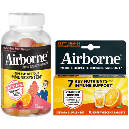 Image of Offer Save $1.00 on any ONE (1) Airborne® Product