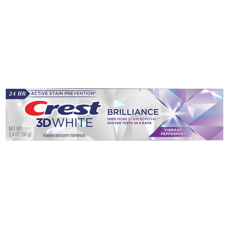 Image of Offer Save $1.00 on ONE Crest 3DWhite Brilliance or 3DWhite Whitening Therapy Charcoal 3.0 oz or smaller (excludes all other variants, kids, and trial/trave
