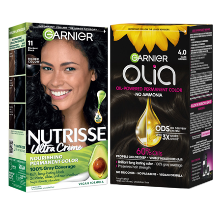 Image of Offer Save $5.00 on any TWO (2) Garnier® Nutrisse® or Olia® haircolor products