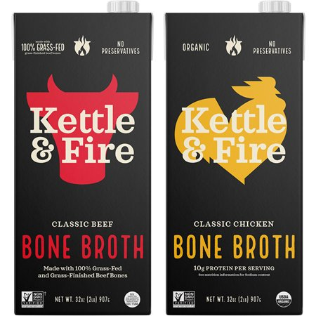 Save $1.50 on any ONE (1) Kettle & Fire 32oz Bone Broth