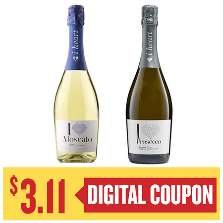 Image of Offer Save $3.11 on ONE (1) I Heart 750ml Wine.