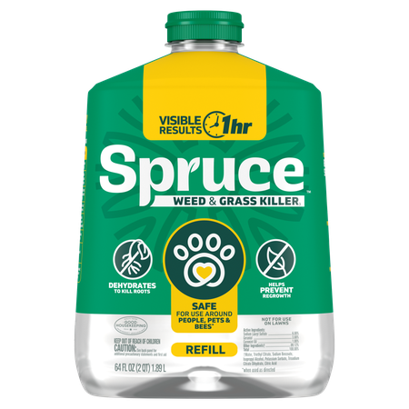 Image of Offer Save $5.00 on ONE Spruce Snap & Spray Weed & Grass Killer 64 oz Refill.