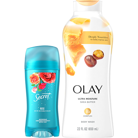 Secret, Gillette, Old Spice, Ivory Or Olay