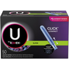 Save $1.50 on any ONE (1) package of U by KOTEX® Tampons (not valid on trial size...