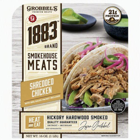 Image of Offer Save $2 on ONE (1) Grobbel's Smokehouse Pulled Chicken or Pork.