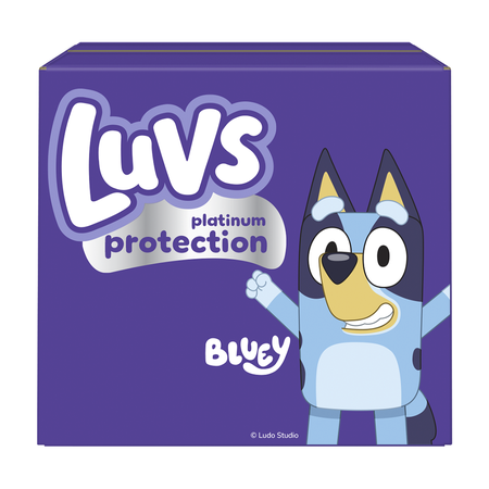 Luvs Platinum Protection Baby Diapers, Size 5 (27+ lbs), 72 Count