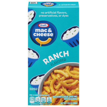 Image of Offer Save $1 on FOUR (4) Kraft Mac & Cheese Flavors or Shapes Select 5.5-7.25oz.