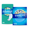save 1 50 on one tampax tampons 26ct to 50ct always pads 18ct to 52ct always liners 60ct to 162ct or always zzz 7ct Publix Coupon