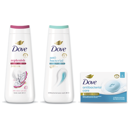 Image of Offer Save $2.00 on any ONE(1) Dove Body Wash (20oz+), Bar (4ct+), or Scrub (15oz) (excludes items and sizes not listed)