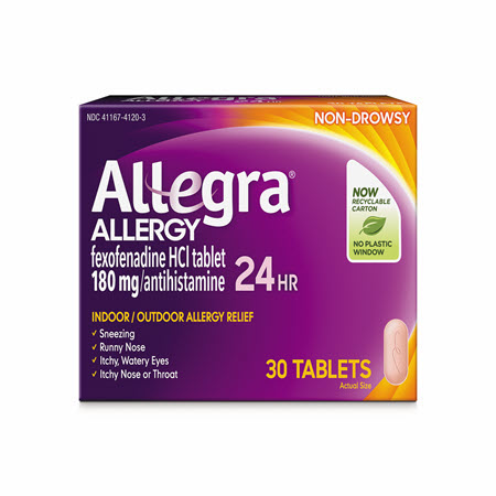 Image of Offer Save $5.00 on any ONE (1) Allegra product (Excludes 5, 12 ct & kids)