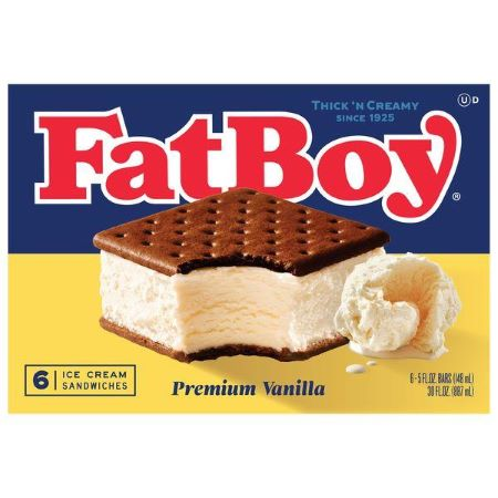 Image of Offer Save $1 on ONE (1) Fat Boy Ice Cream Sandwiches or Cones Select 4-6ct.