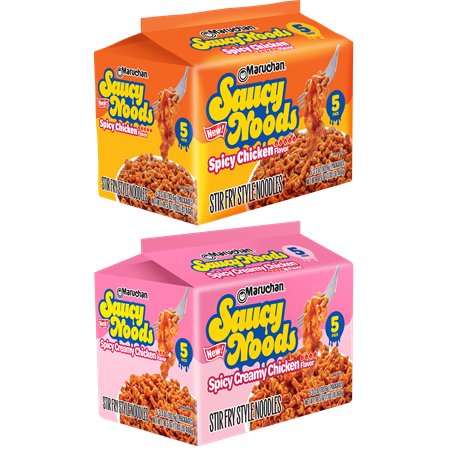 Image of Offer Save $1.00 on any ONE (1) Saucy Noods Maruchan 5 pack