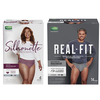 Save $5.00 on any TWO (2) DEPEND® Silhouette OR Real Fit (4 ct. or larger)