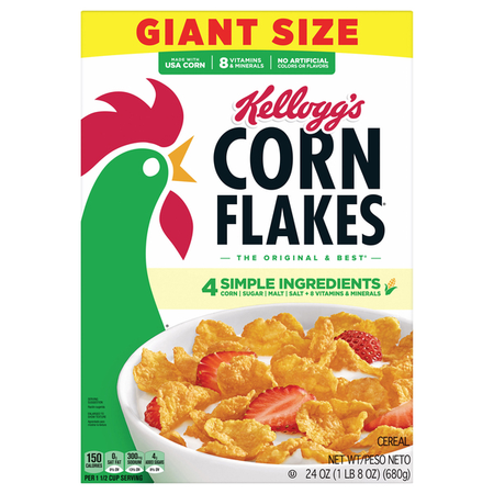 Image of Offer Save $2 on ONE (1) Kellogg's Cereal Select Giant Size.