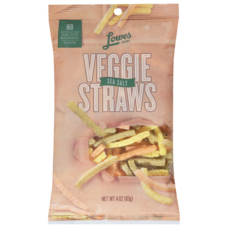 Image of Offer Save $1 on TWO (2) Lowes Foods Veggie Straws 4oz.