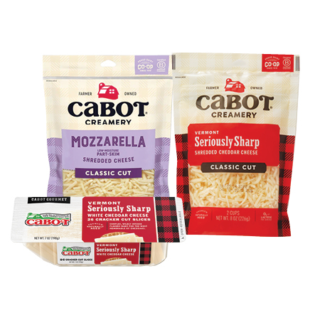 Image of Offer $1.00 off Cabot Bar, Cracker-Cut, or Shredded Cheese (6-8oz)