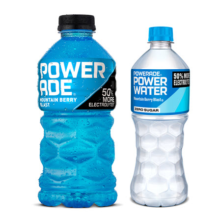 Image of Offer Save $1 on any FIVE (5) Power Water Singles OR Powerade 28oz