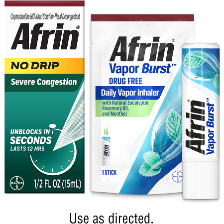 Image of Offer Save $2.00 on any ONE (1) Afrin® 15ml, Daily Saline or Inhaler