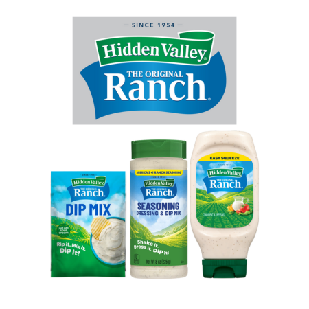Offer Save $0.50 on any ONE (1) Hidden Valley® Ranch Bottle, Seasonings or Dry Dip Mix, any variety