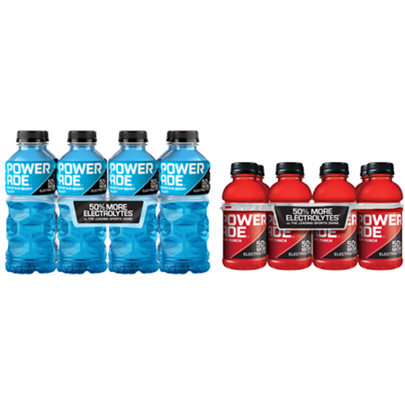 Image of Offer Save $1 on any ONE (1) Powerade 12oz 8pk or 20oz 8pk
multipack
