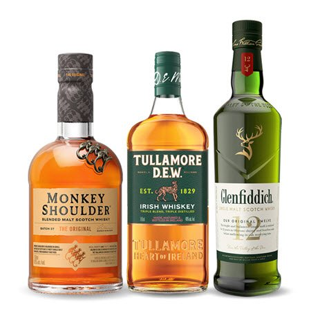 ④Glenfiddich Pure Malt Scotch Whiskey750 Glenfiddich 14 Years Bourbon Barrel Reserve Single Malt Whisky 750