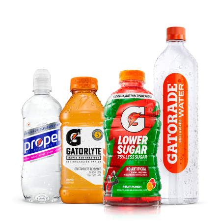 Image of Offer Save $1.00 on any TWO (2) Single Serve 28 oz. Gatorade®, 20 oz. Gatorlyte®, 20 oz. Propel®, or 1L Gatorade Water